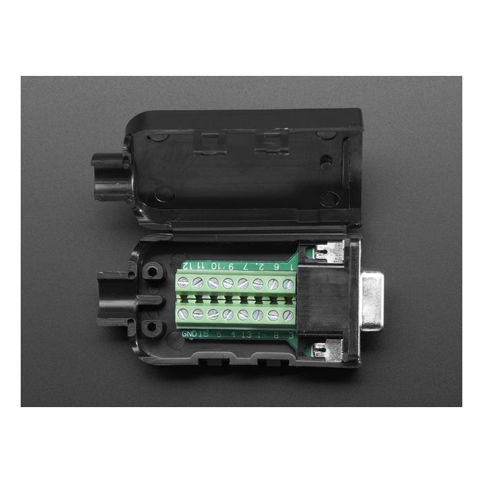 DE-15 (DB-15) Female Socket to Terminal Block Breakout