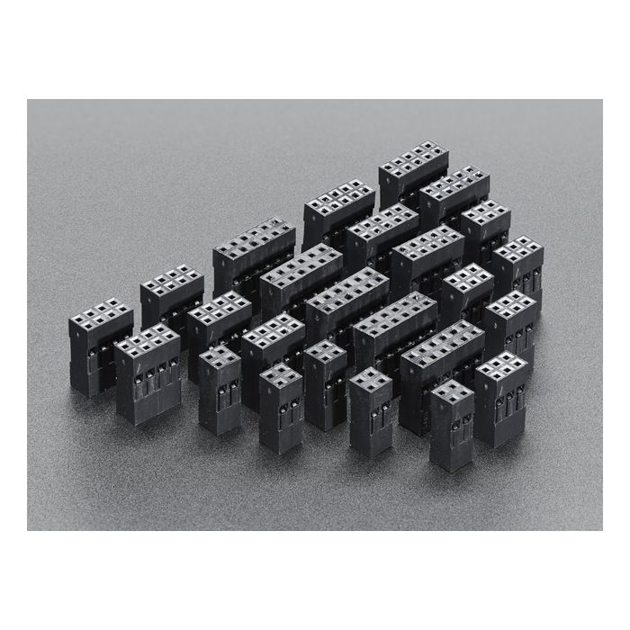 Small Dual Row Wire Housing Pack for DIY Jumper Cables