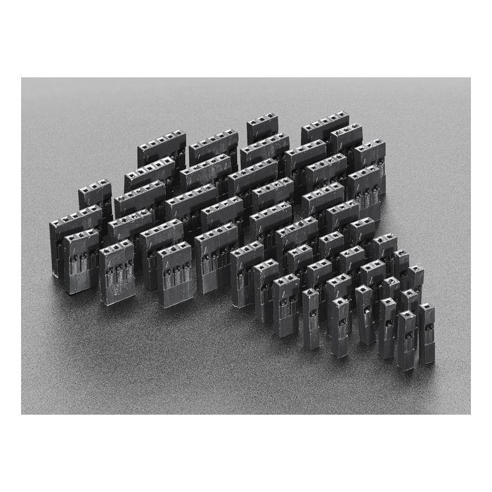 Small Single Row Wire Housing Pack for DIY Jumper Cables