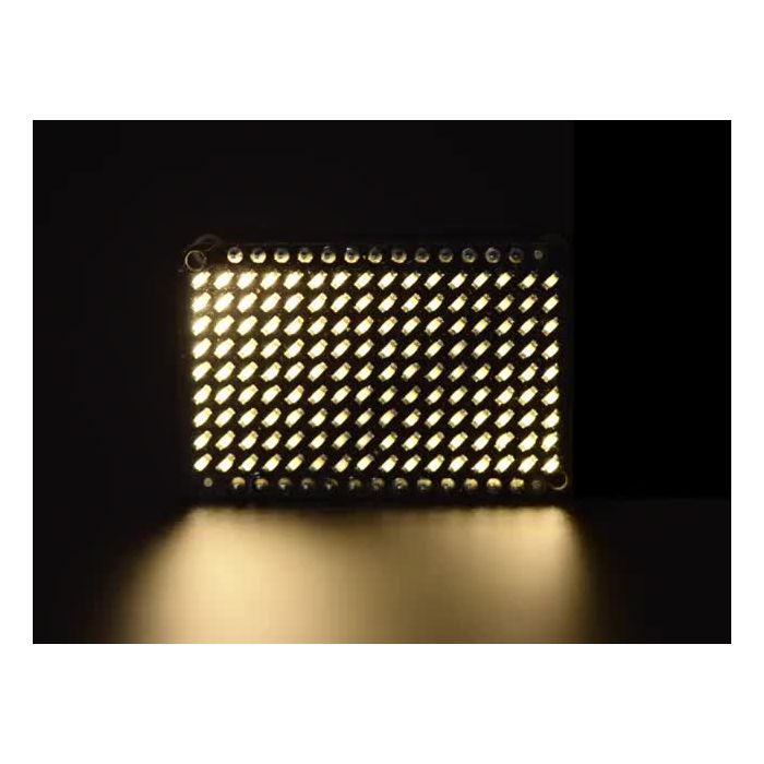 LED Charlieplexed Matrix - 9x16 LEDs - Warm White