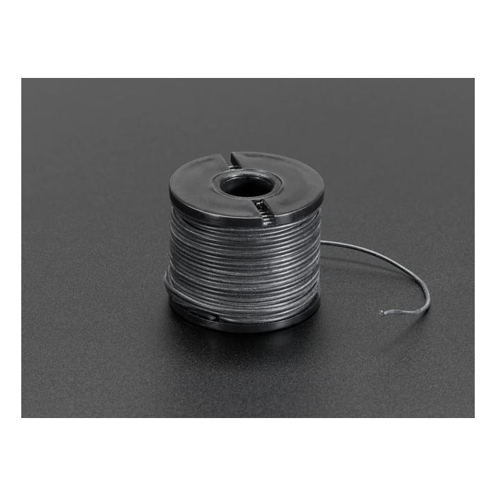Silicone Cover Stranded-Core Wire - 50ft 30AWG Black