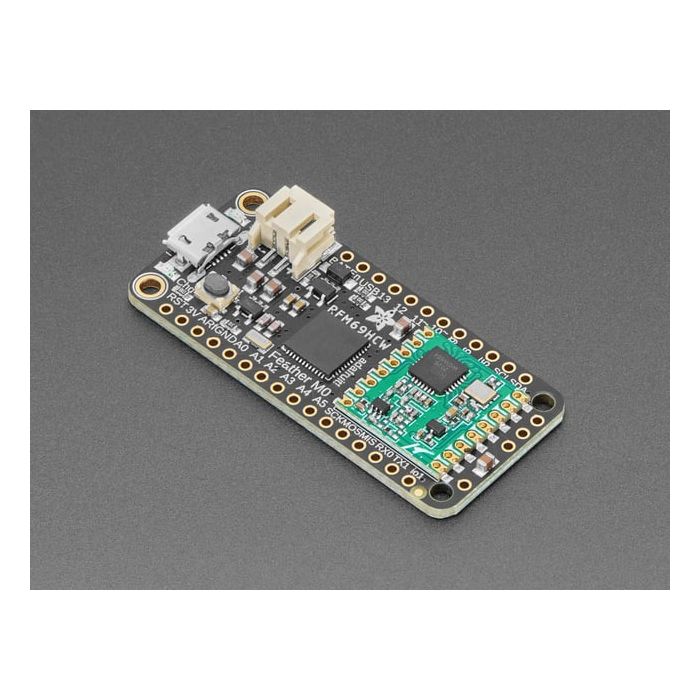 Adafruit Feather M0 RFM69HCW Packet Radio - 868 or 915 MHz