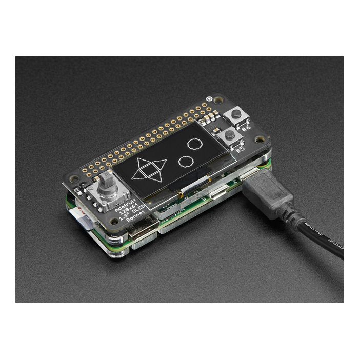 OLED Bonnet Pack for Raspberry Pi Zero - Includes Pi Zero W