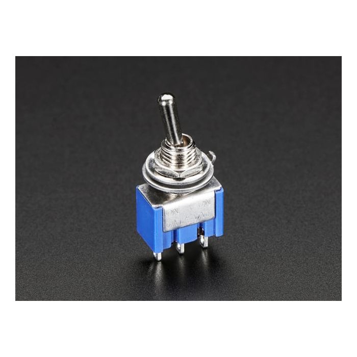 Mini Panel Mount SPDT Toggle Switch