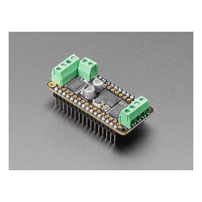 Assembled DC Motor + Stepper FeatherWing Add-on