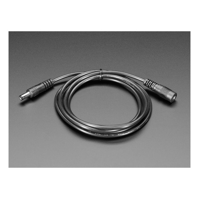 2.1mm female/male barrel jack extension cable