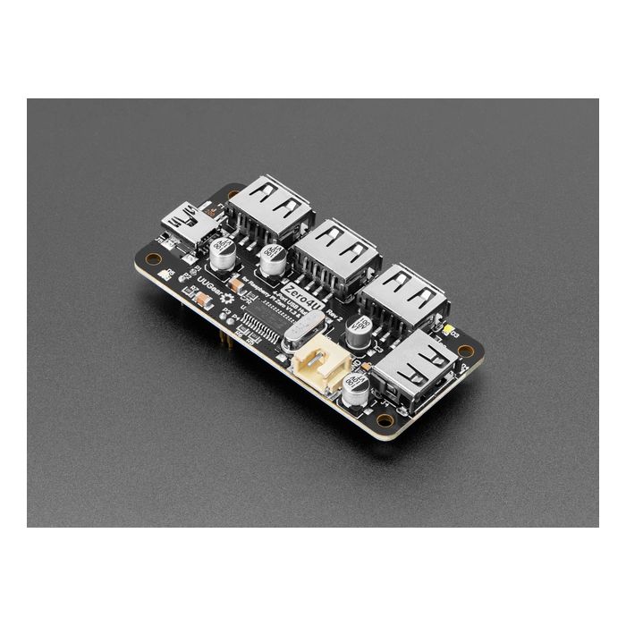 Zero4U - 4 Port USB Hub for Raspberry Pi Zero v1.3