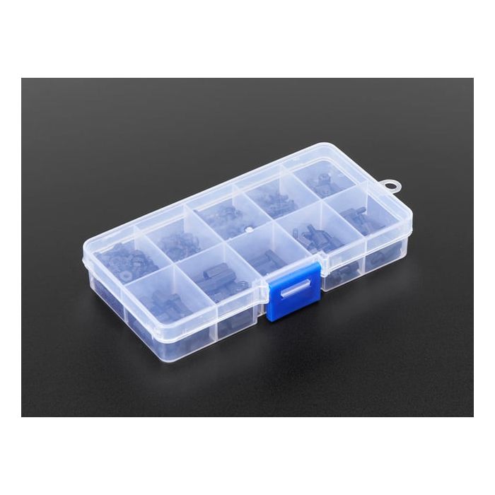 Black Nylon Machine Screw and Stand-off Set – M2.5 Thread