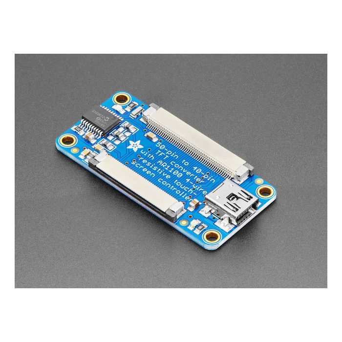 Adafruit TFT 50pin to 40pin + AR1100 Touchscreen Adapter