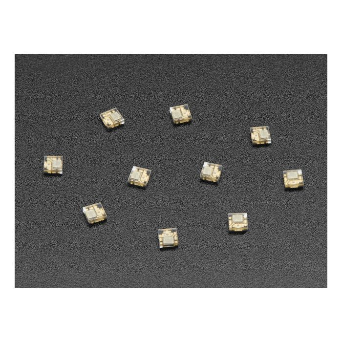 DotStar Micro LEDs (APA102–2020) - Smart SMD RGB LED - 10 pack