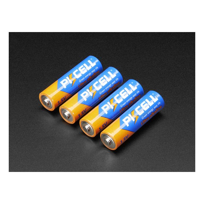 Alkaline AA batteries (LR6) - 4 pack