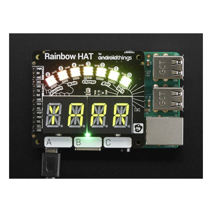 Pimoroni Rainbow HAT for Android Things™ and Raspberry Pi
