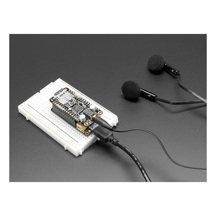 Adafruit Music Maker FeatherWing - MP3 OGG WAV MIDI Synth Player