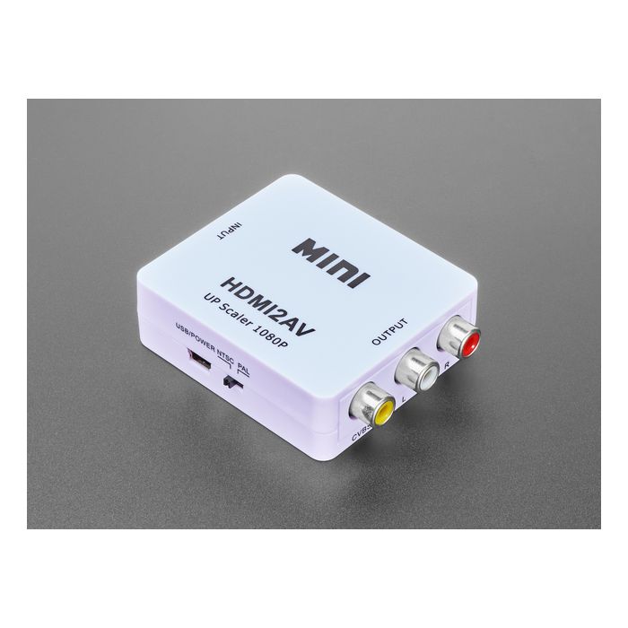HDMI to RCA Audio and NTSC or PAL Video Adapter