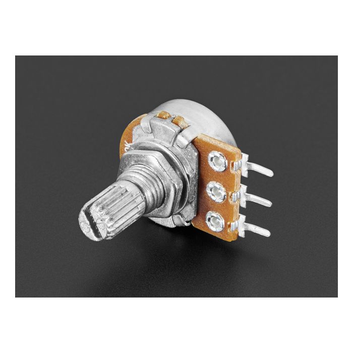 Panel Mount 10K Log Potentiometer (Breadboard Friendly)