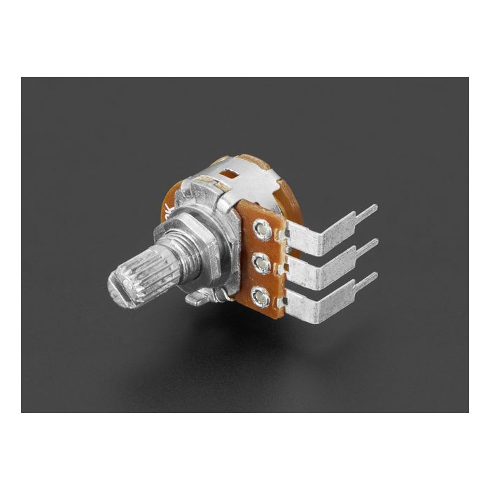 Panel Mount Right Angle 10K Linear Potentiometer w/On-Off Switch