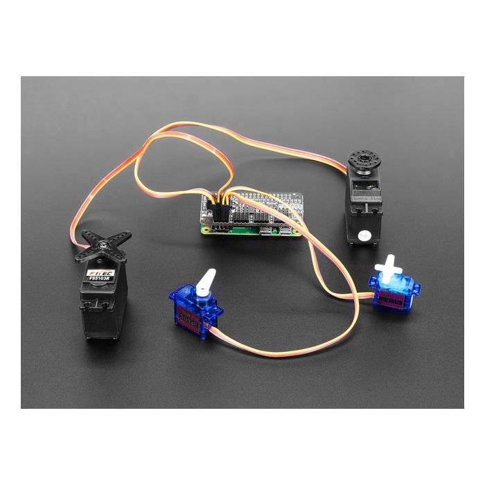Adafruit 16-Channel PWM / Servo Bonnet for Raspberry Pi