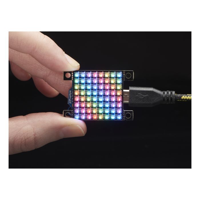 Adafruit DotStar High Density 8x8 Grid - 64 RGB LED Pixel Matrix