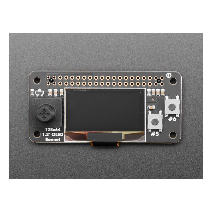 Adafruit 128x64 OLED Bonnet for Raspberry Pi