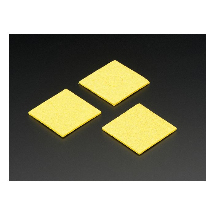 Square 60mm x 60mm Soldering Sponge – 3 Pack