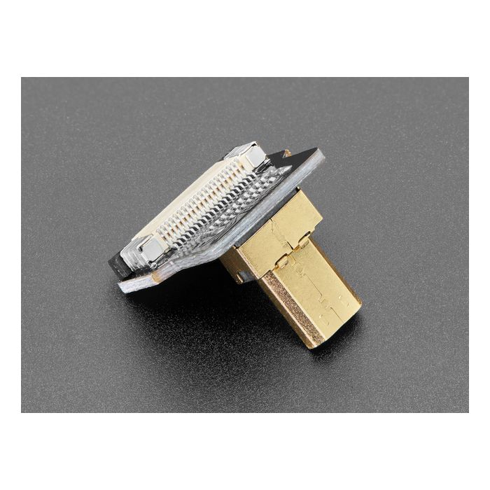 DIY HDMI Cable Parts - Right Angle (R Bend) Micro HDMI Plug