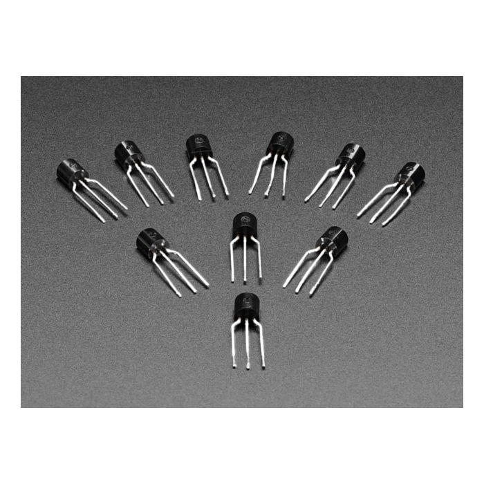Bipolar Transistor Kit - 5 x PN2222 NPN and 5 x PN2907 PNP