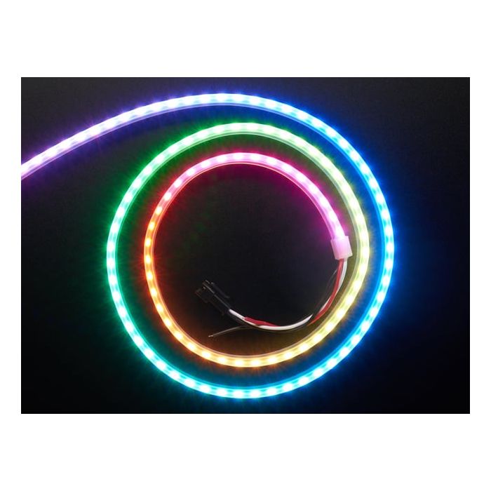 Adafruit NeoPixel LED Side Light Strip - Black 120 LED