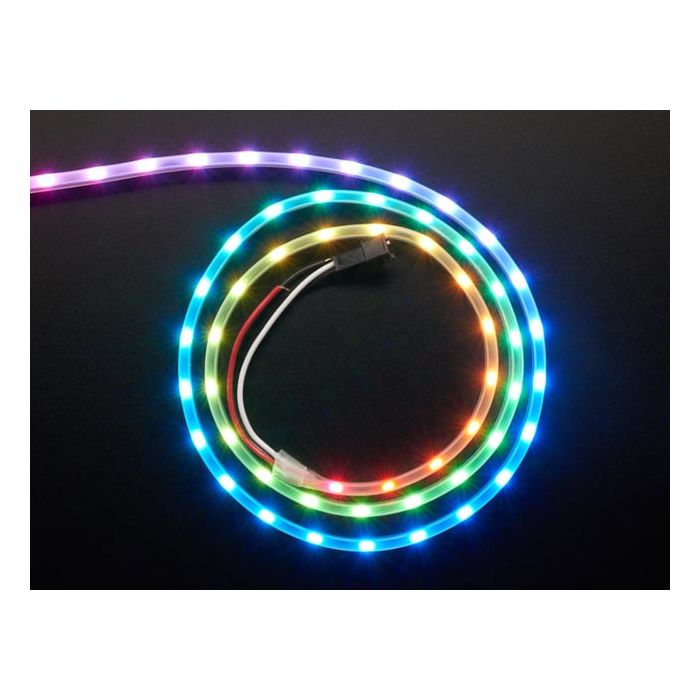 Adafruit NeoPixel LED Side Light Strip - Black 60 LED