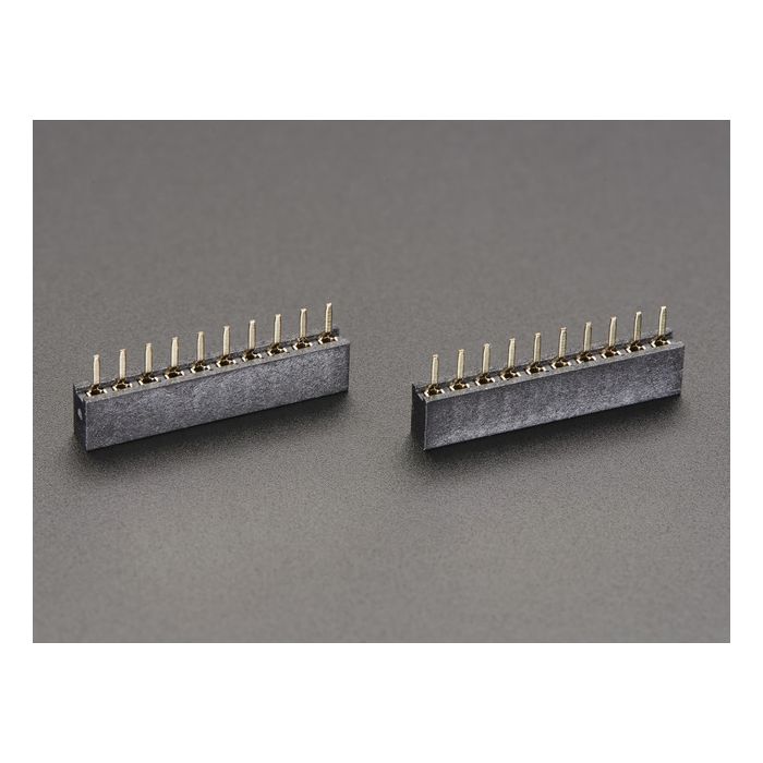 2mm 10 pin Socket Headers (for XBee) - Pack of 2