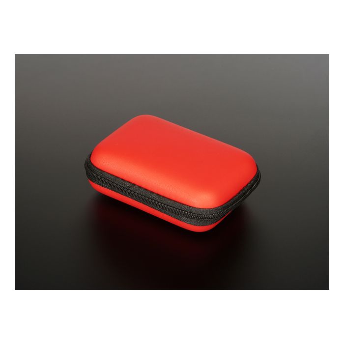 Maker-Friendly Zipper Case - Red