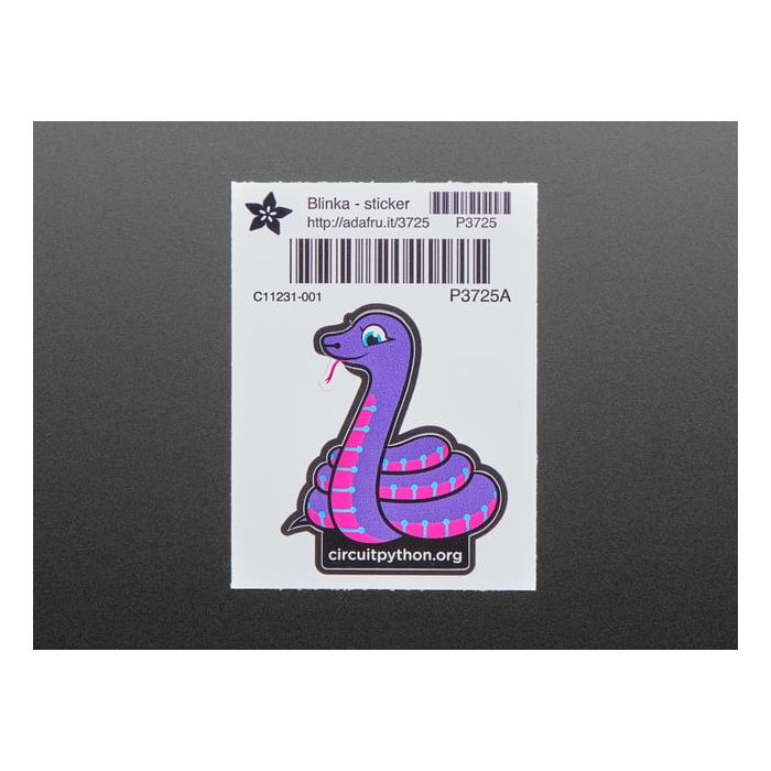 Blinka the CircuitPython Sticker