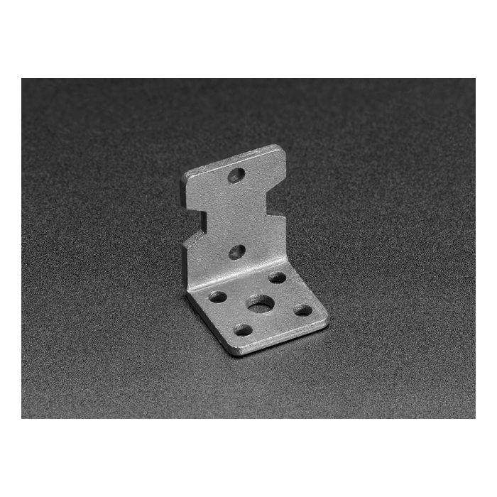 Motor Mount for TT Gearbox DC Motors - L-Bracket Type