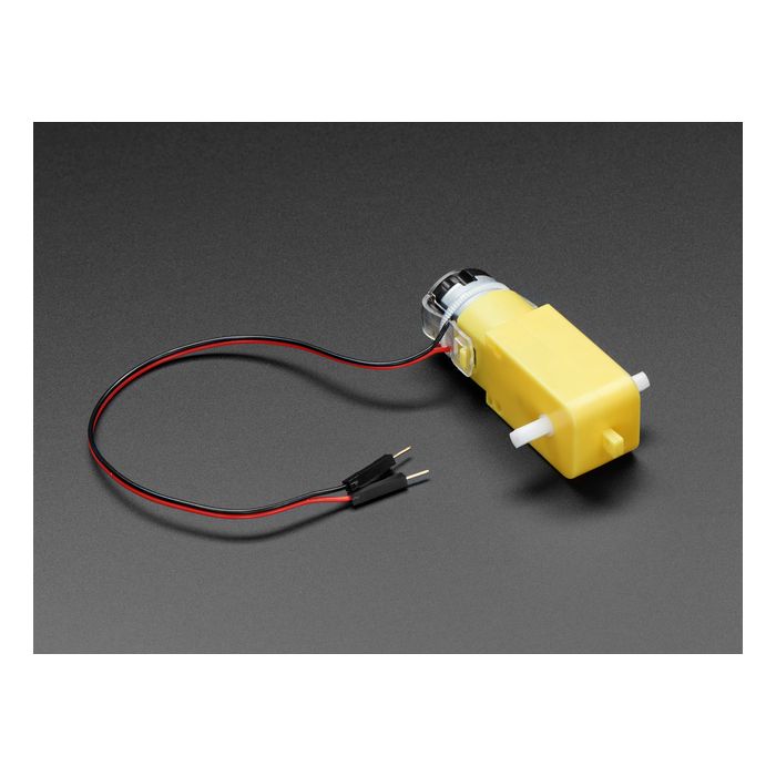 DC Gearbox Motor - "TT Motor" - 200RPM - 3 to 6VDC