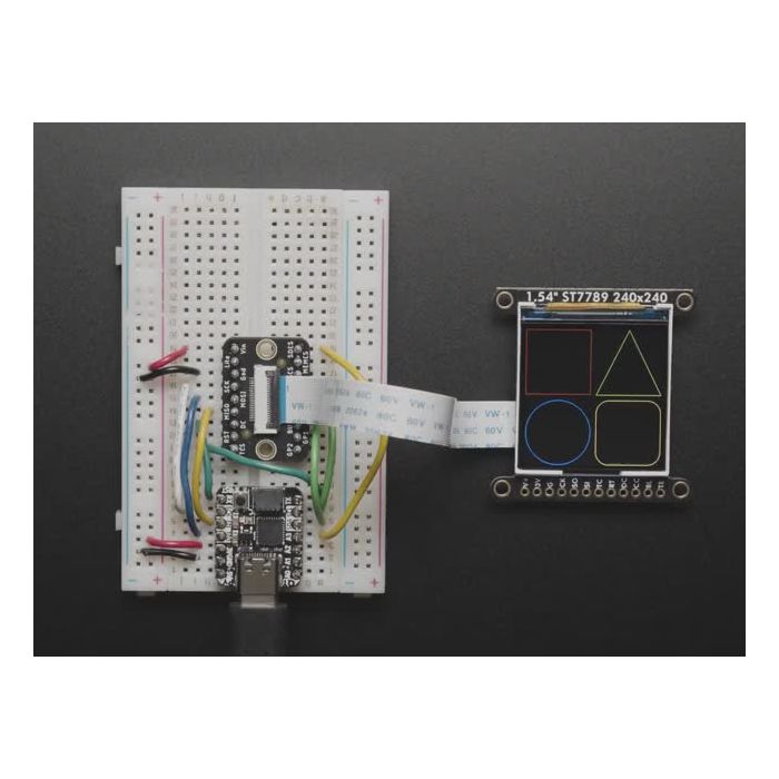 Adafruit 1.54" 240x240 Wide Angle TFT LCD Display with MicroSD