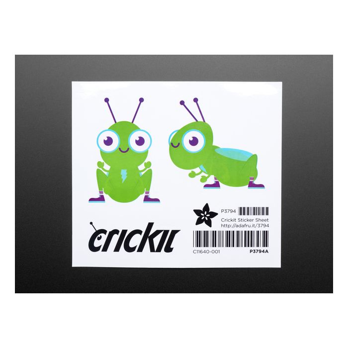 Crickit Sticker Sheet