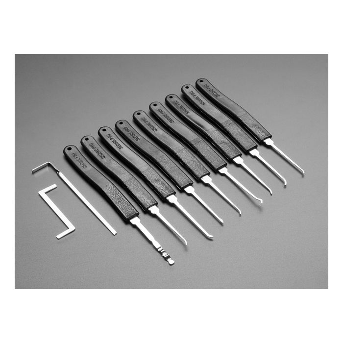 Basic Lock-sport Pick Set - 9 Picks and 2 Wrenches