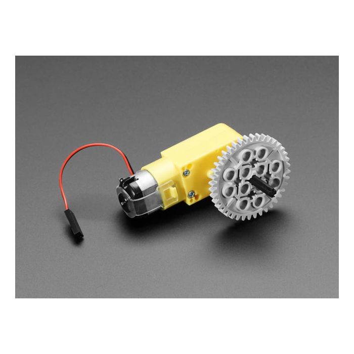 DC Gearbox "TT" Motor to LEGO® compatible Cross Axle