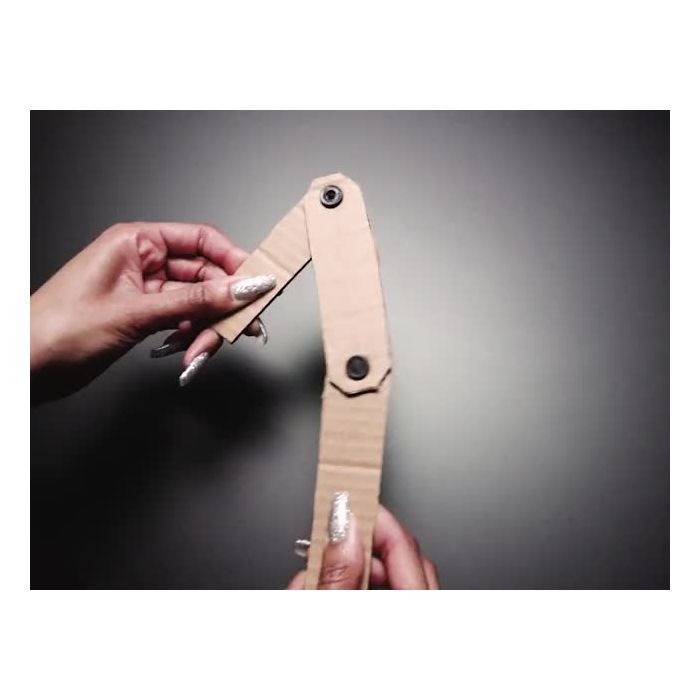 Plastic Pop Rivets for Cardboard Crafts (100-pack)