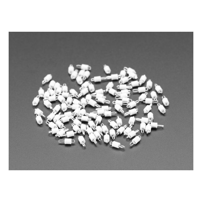 Small PCB Test Points (100 pack) - White