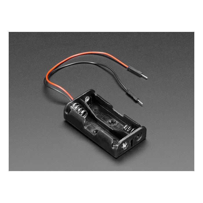 2 x AA Battery Holder with Premium Jumper Header Wires