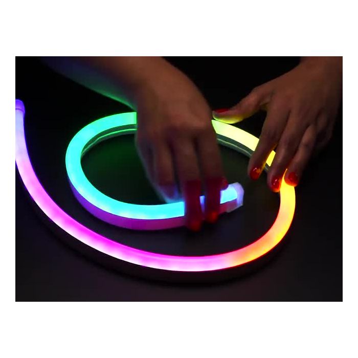 NeoPixel RGB Neon-like LED Flex Strip with Silicone Tube