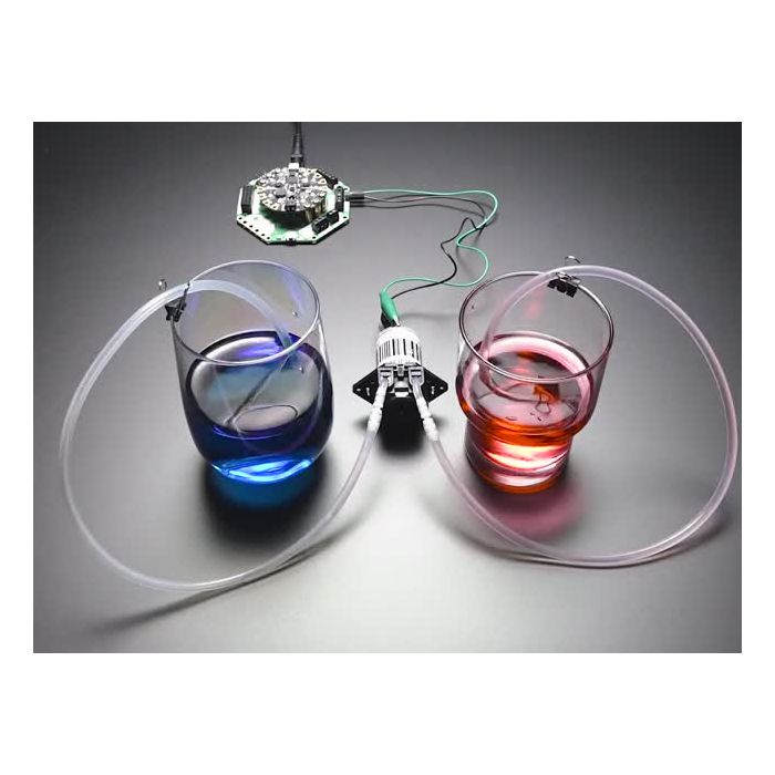 Peristaltic Liquid Pump with Silicone Tubing - 5V to 6V DC Power