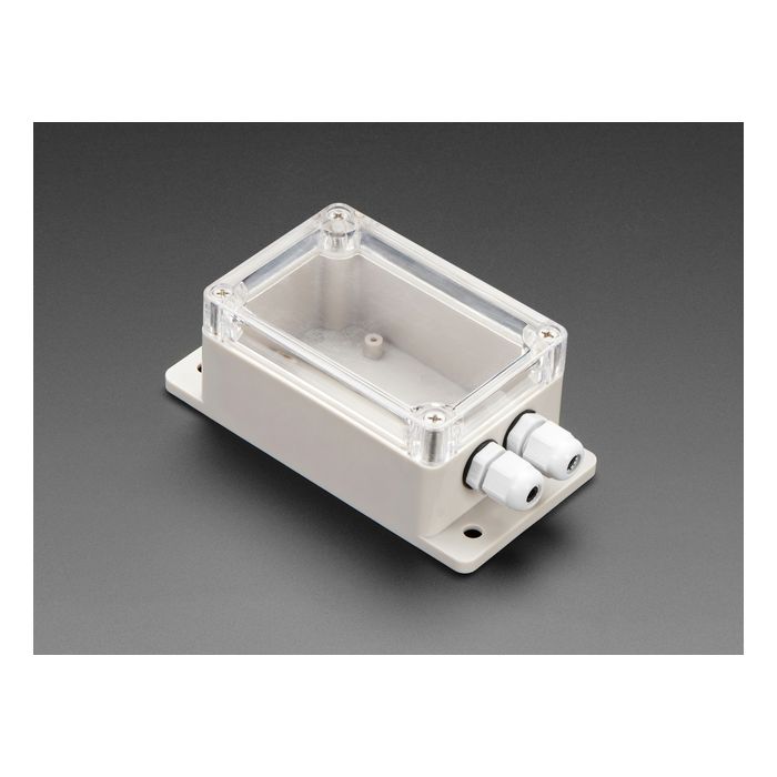 Flanged Weatherproof Enclosure With PG-7 Cable Glands