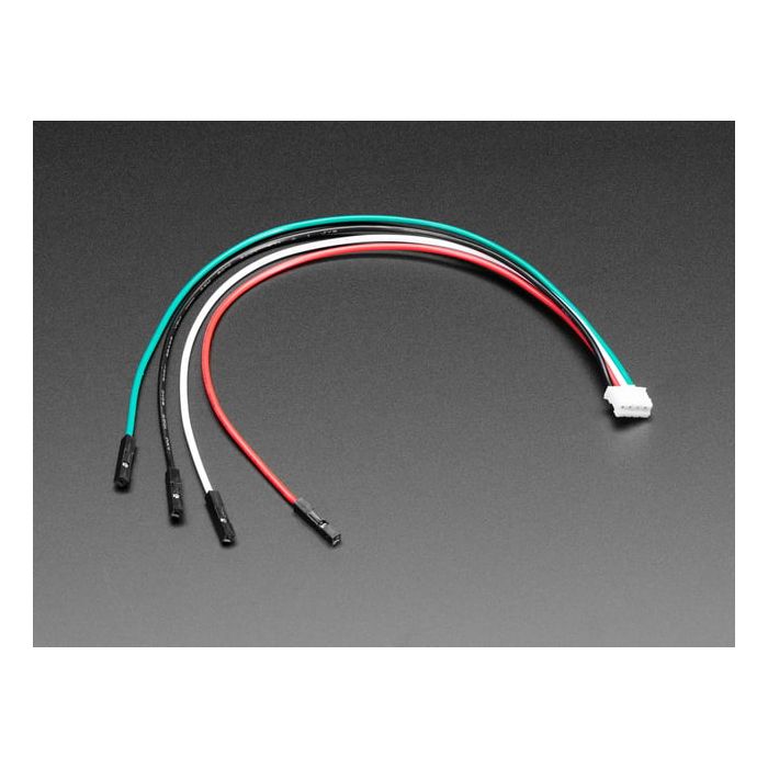 JST PH 2mm 4-Pin to Female Socket Cable - I2C STEMMA Cable
