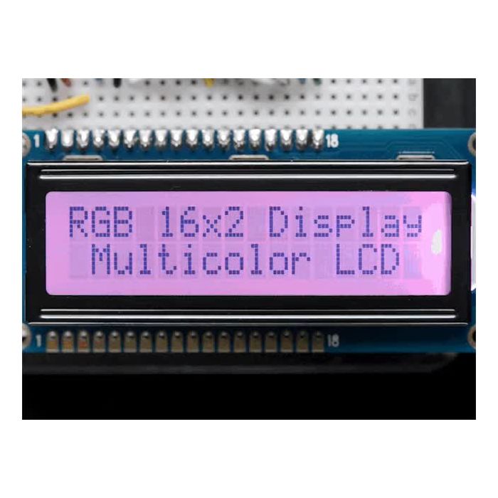RGB backlight positive LCD 16x2 + extras