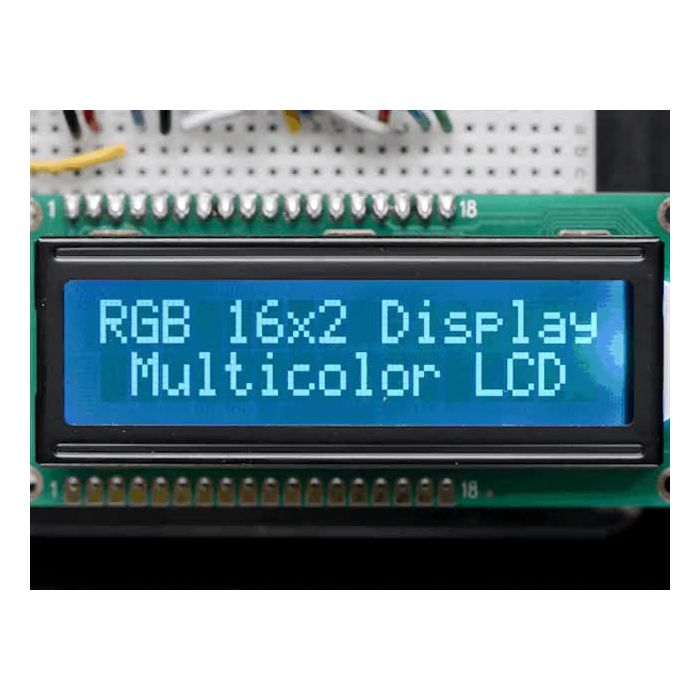 RGB backlight negative LCD 16x2 + extras