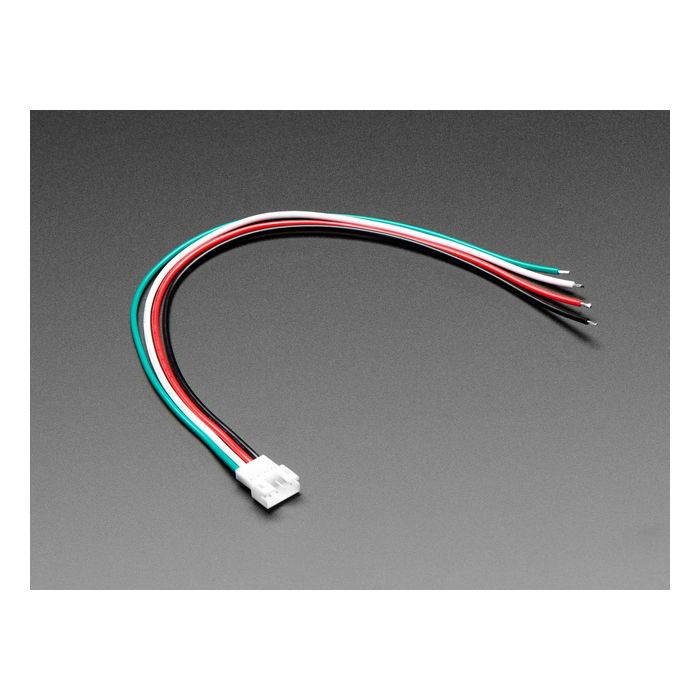 JST PH 2mm 4-Pin Socket to Color Coded Cable - 200mm