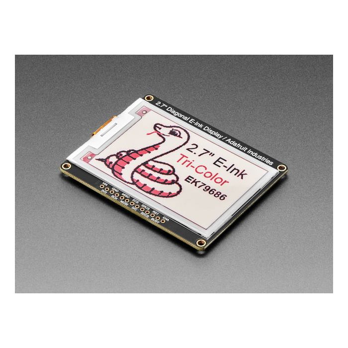 Adafruit 2.7" Tri-Color eInk / ePaper Display with SRAM
