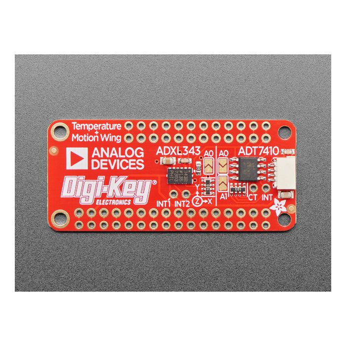 Adafruit ADXL343 + ADT7410 Sensor FeatherWing
