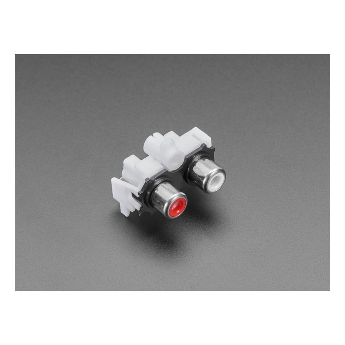 Dual RCA Jack for Adafruit I2S Audio Bonnet